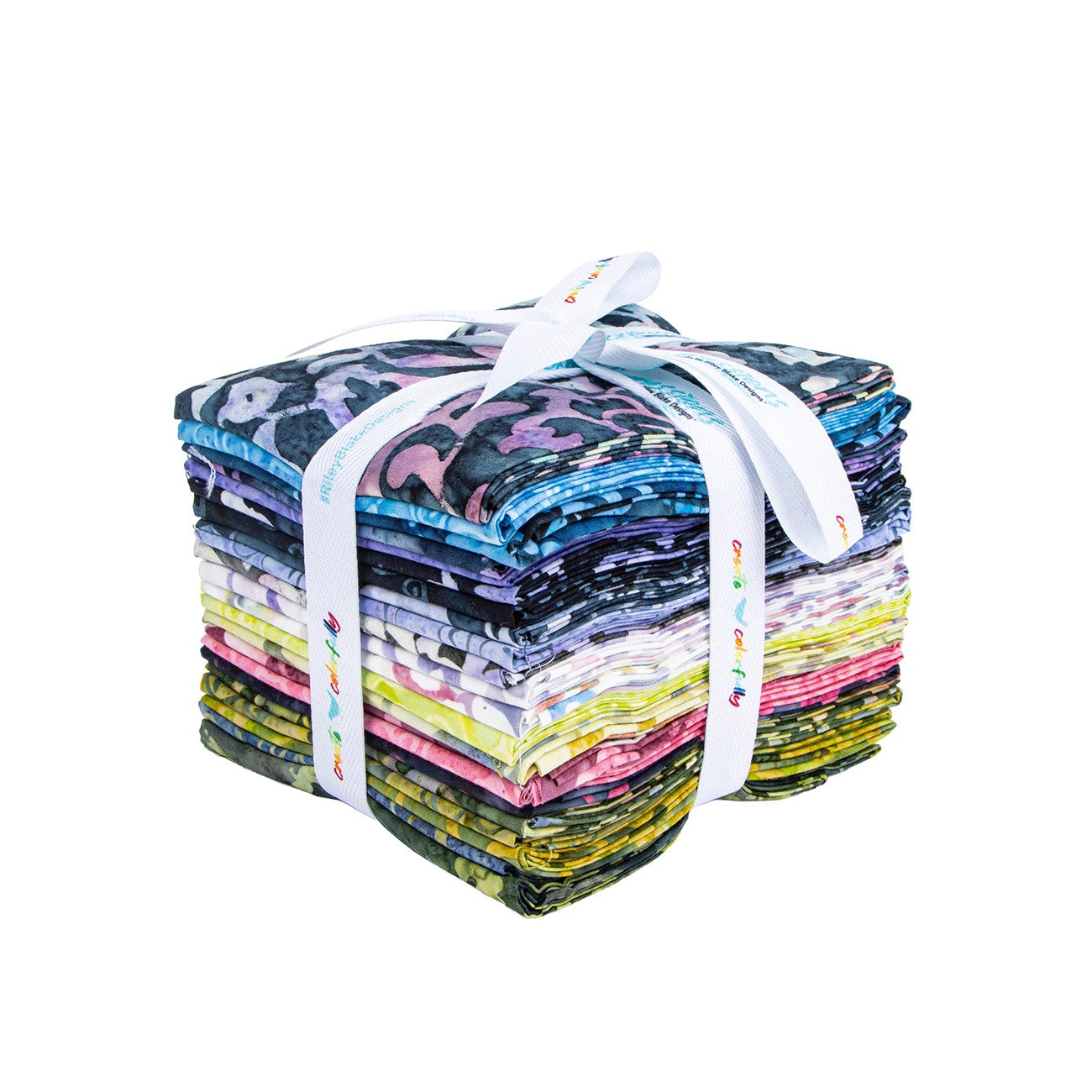 Batiks Radiant Flourish Fat Quarter Bundle, 22 Pcs.