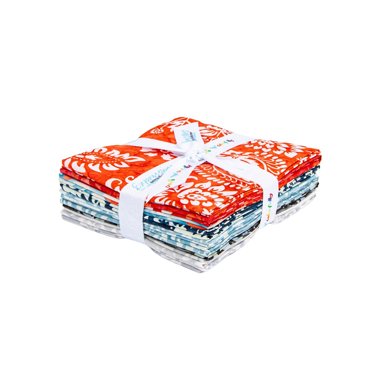 Batiks Decorator Style Americana Fat Quarter Bundle B, 9 Pcs.