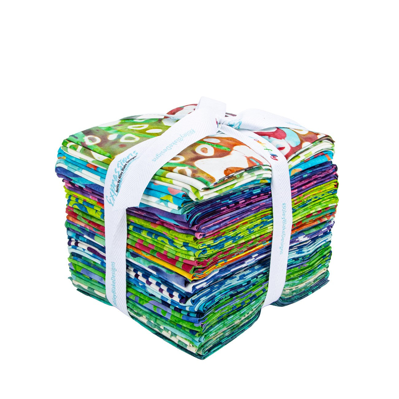 Batiks Bold in Bloom Fat Quarter Bundle, 24pcs