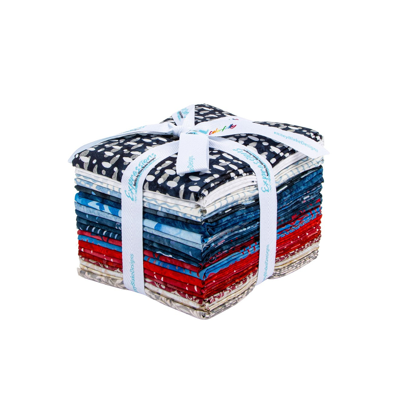 Batiks Stars & Stitches Fat Quarter Bundle, 21pcs
