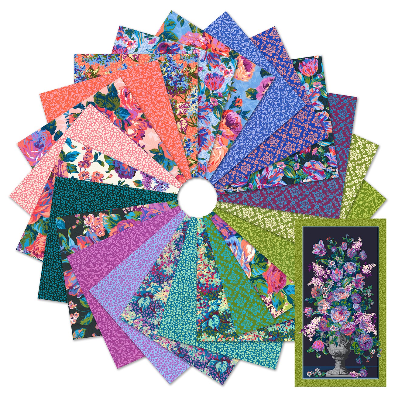 Fat Quarters Chelsea Blossom, 23pcs/bundle
