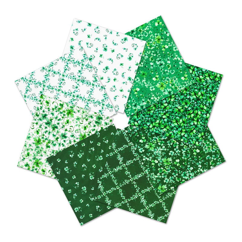 Fat Quarter Bundle Clover Garden, 15pcs/bundle