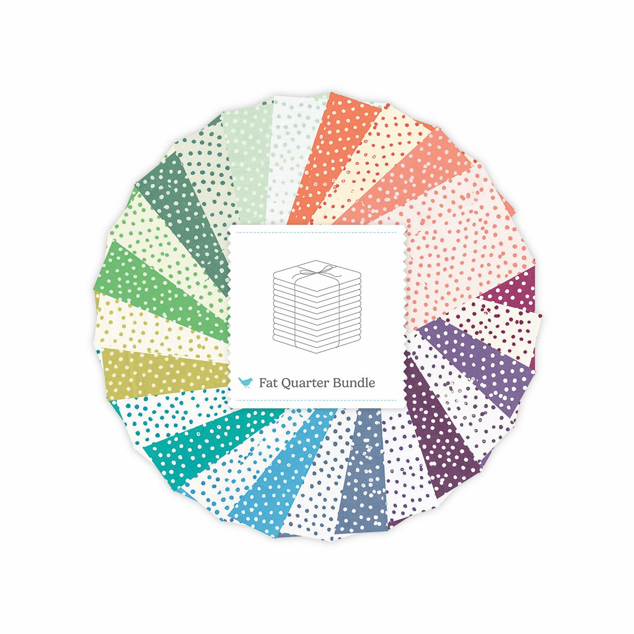 Batiks Mini Pops Fat Quarter Bundle, 24 Pcs.