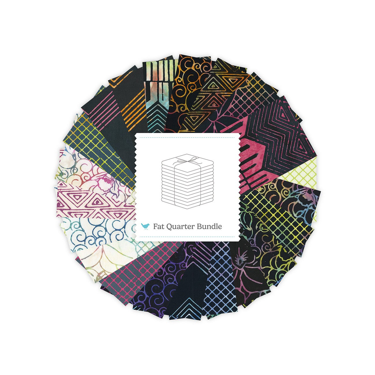 Batiks Vintage Hawaiian Fat Quarter Bundle 21 Pcs.