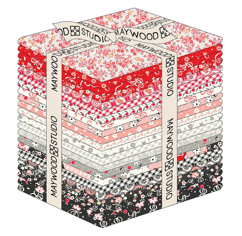 Fat Quarter Bundles Dear Sweetheart, 22pcs/bundle