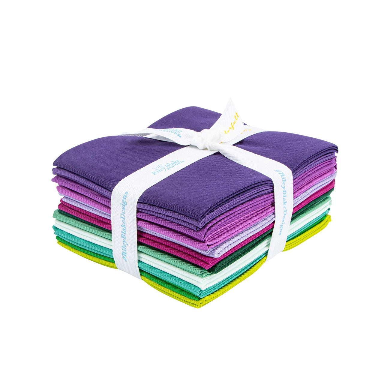 Confetti Cotton Purple Vibrations Fat Quarter Bundle, 12 Pcs.