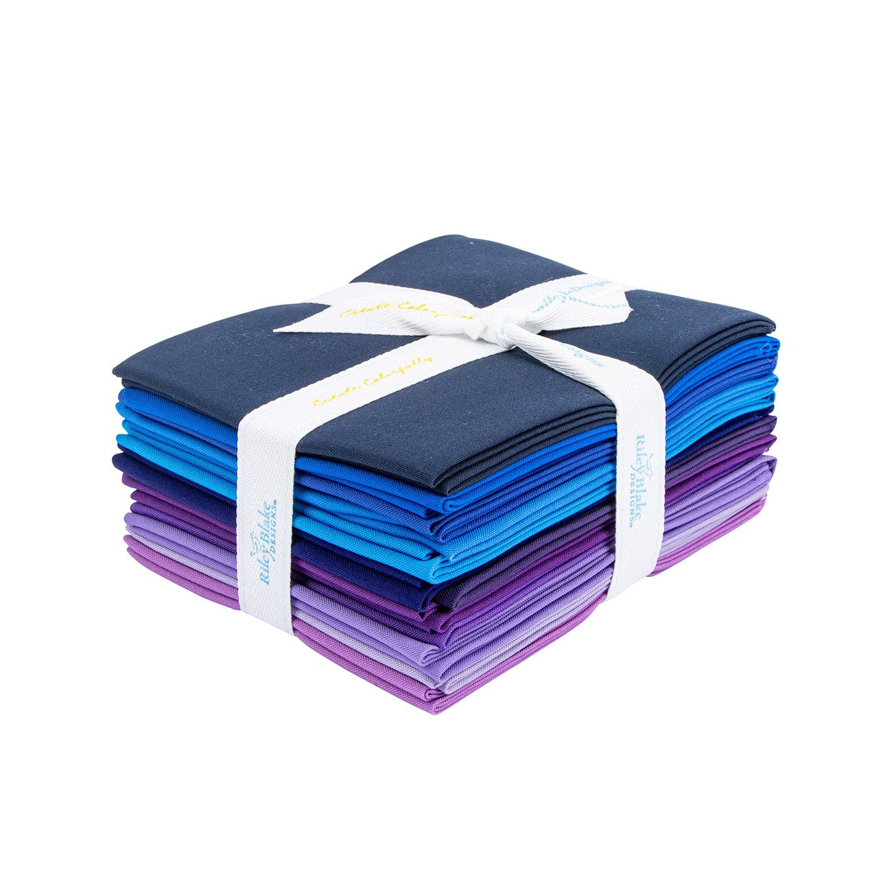 Confetti Cotton Sapphire Dusk Fat Quarter Bundle, 12 Pcs.