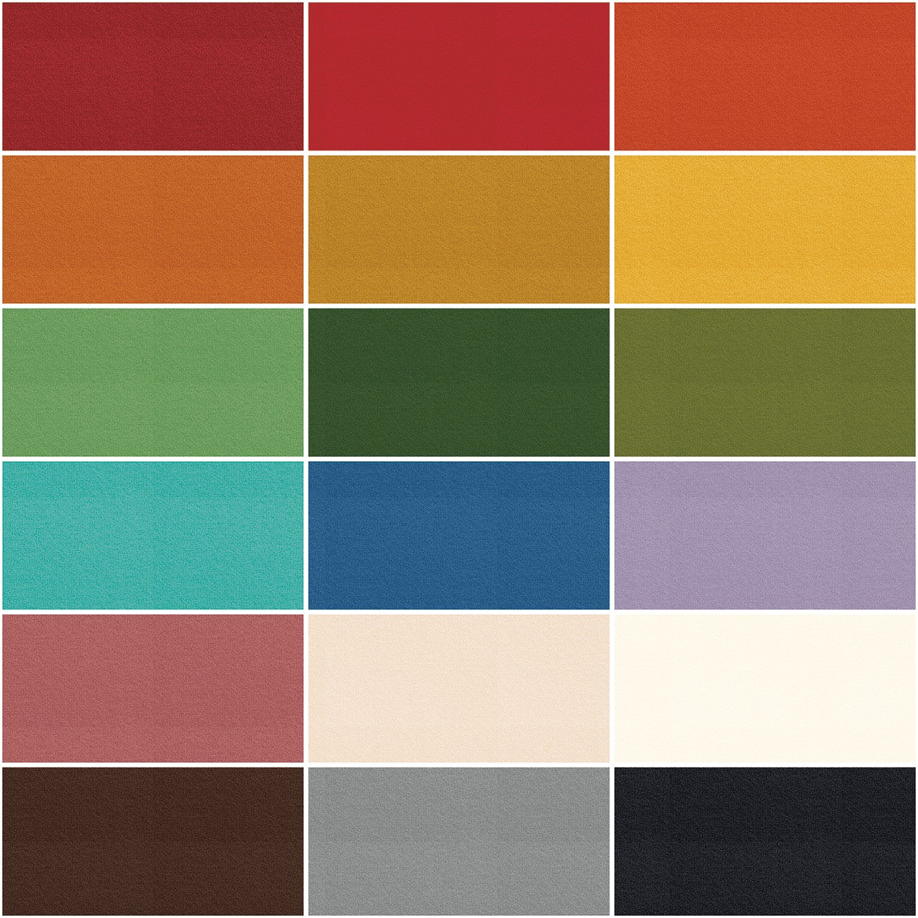 Wool Fat Quarter Bundle, 18 Pcs.