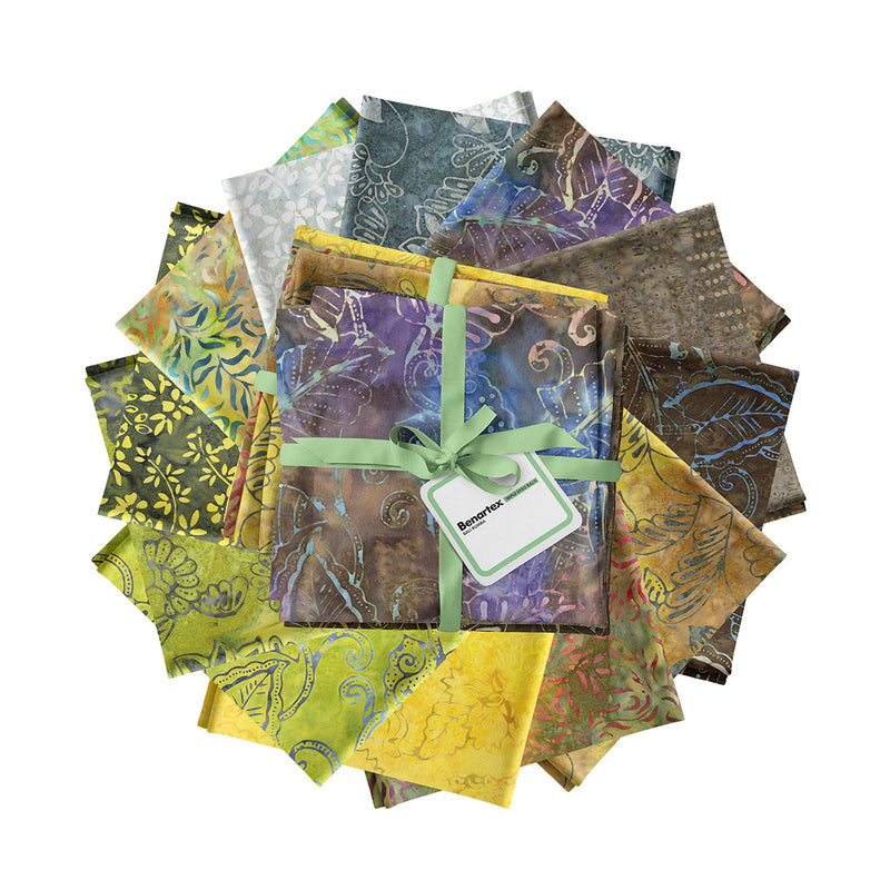 Fat Quarter Bali Rumba, 12pcs/bundle