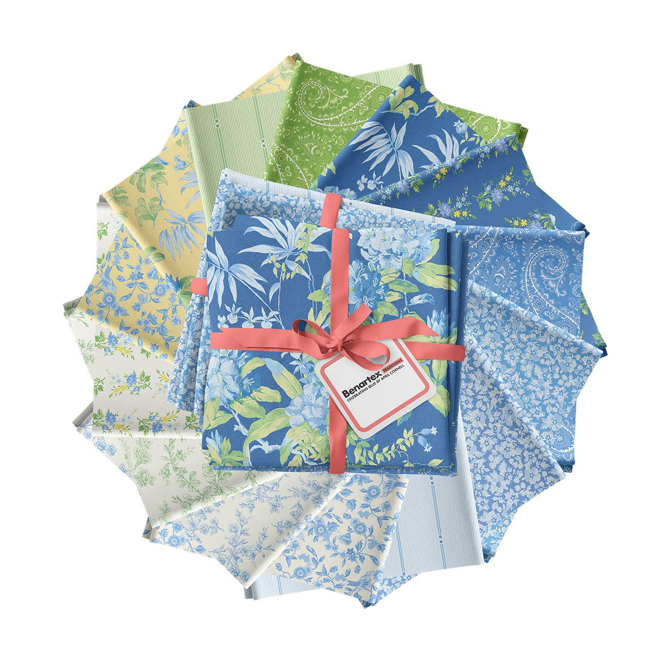 Celebrating Blue 14pc Fat Quarters