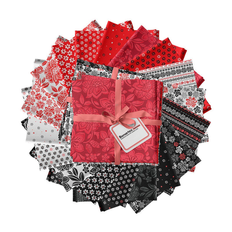 Crimson Night 18pc Fat Quarters