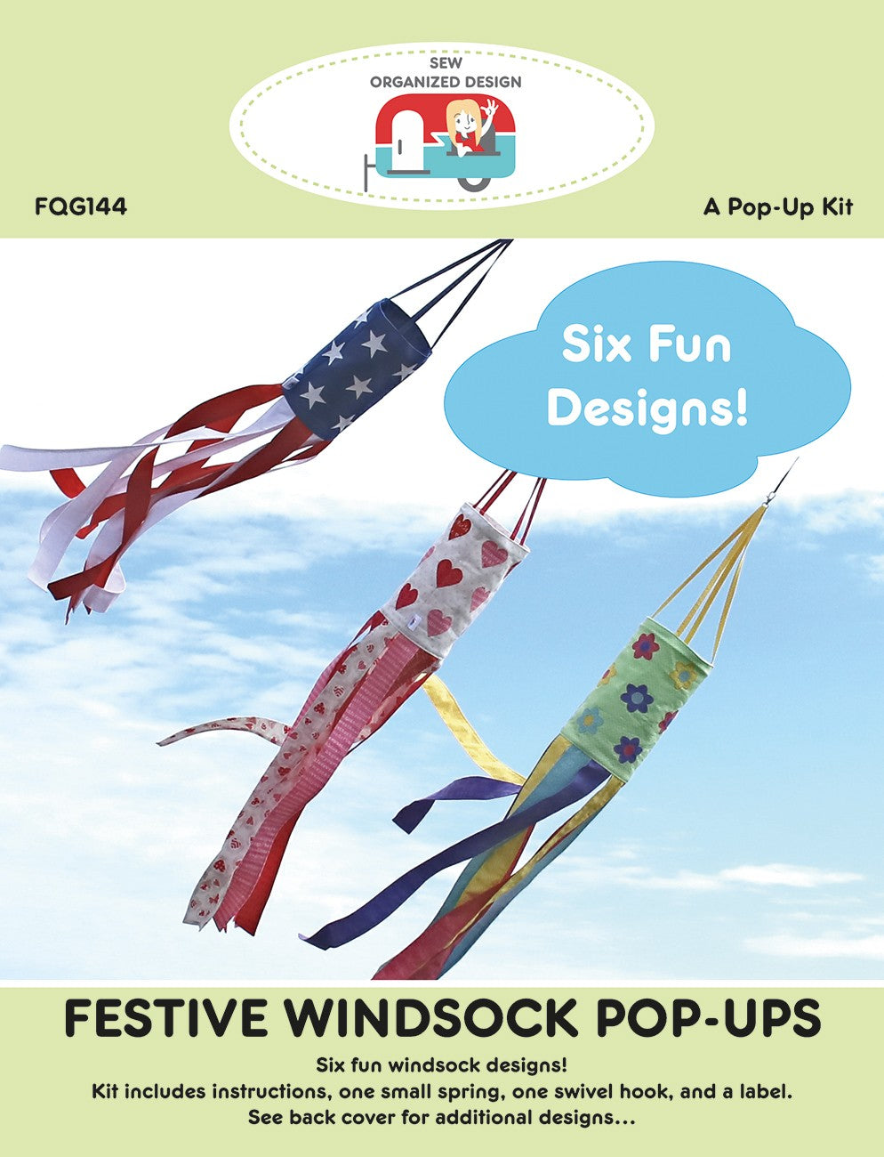 Festive Windsock Pop Ups
