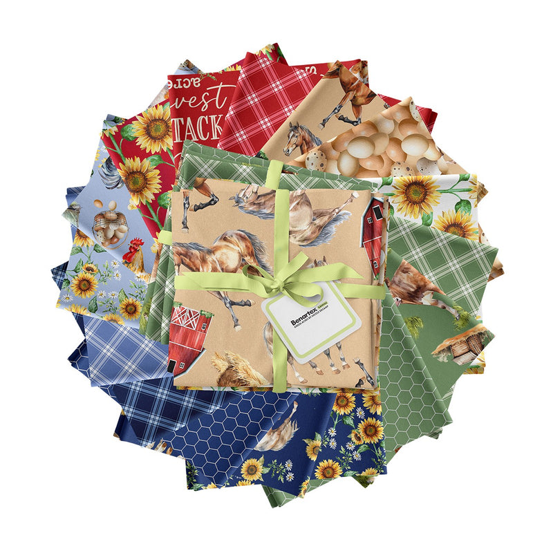 Green Acres 16pc Fat Quarters