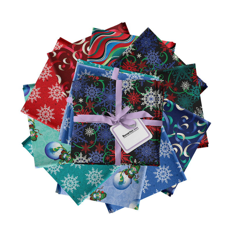 Holiday Frolic 10pc Fat Quarter