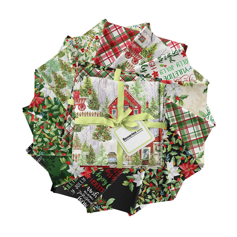 Heartland Holiday 14pc Fat Quarter