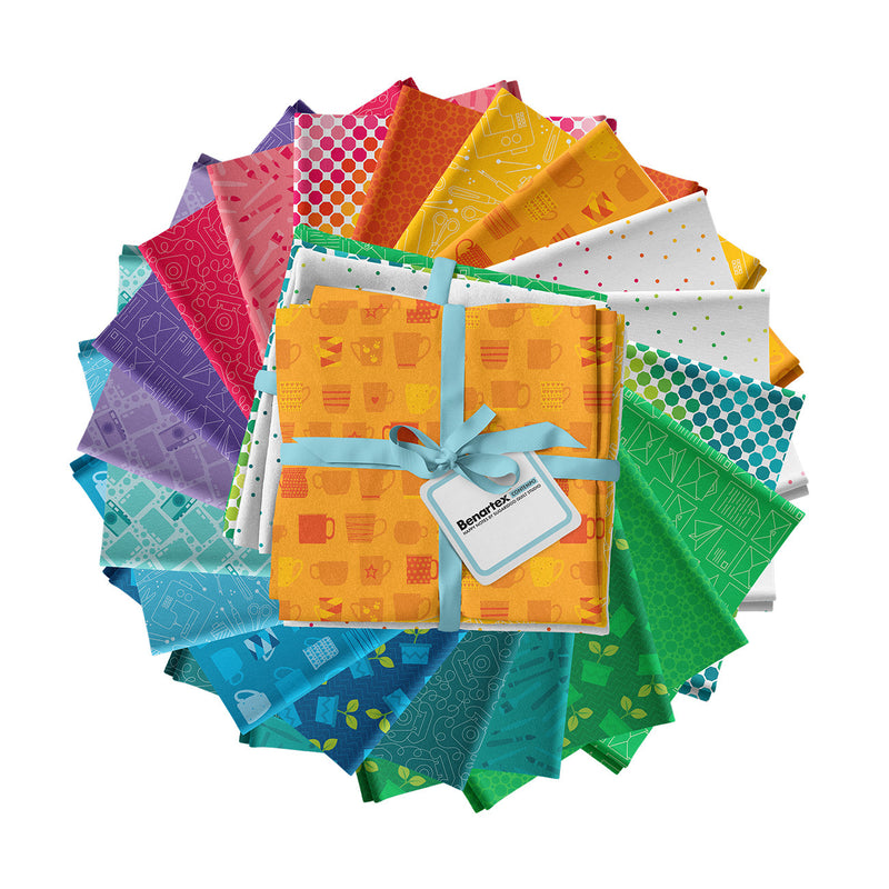 Happy Notes 20pc Fat Quarter Bundle