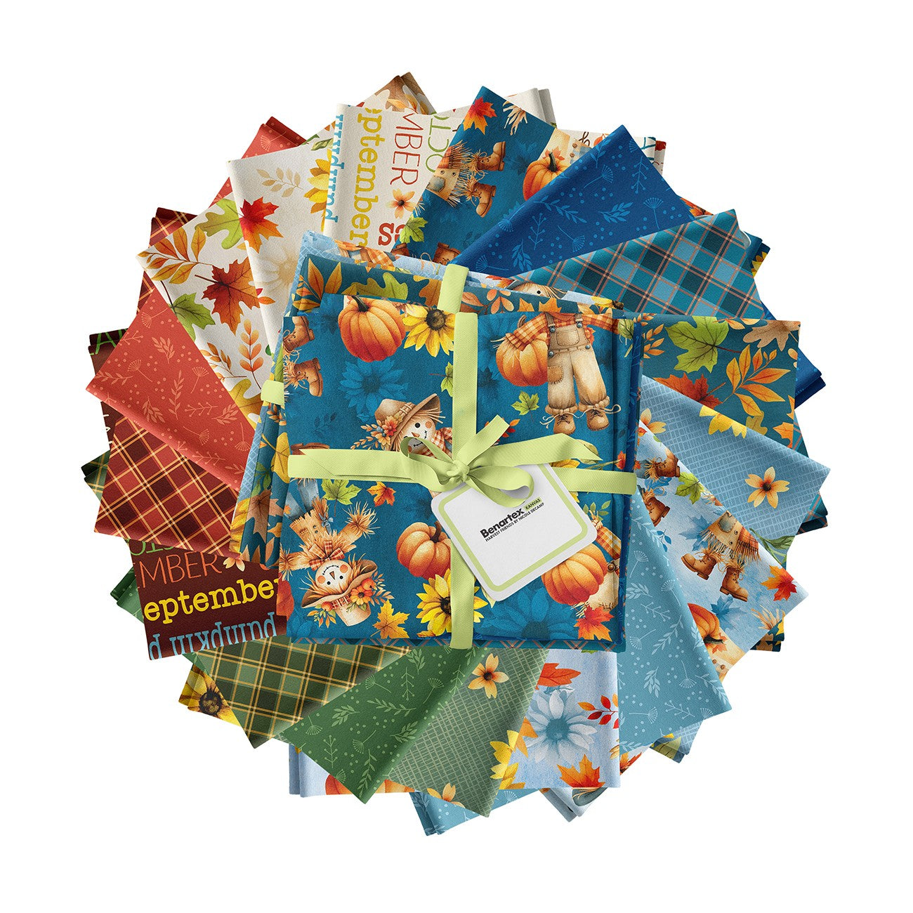 Harvest Friends 17pc Fat Quarter Bundle