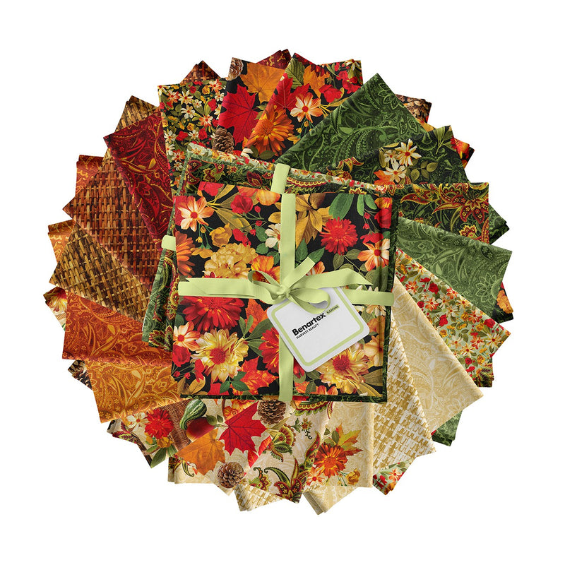 Harvest Beauty 19pc Fat Quarter