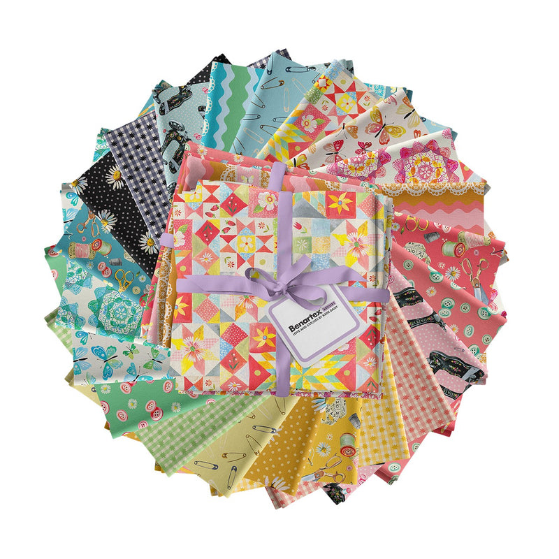 Love and Stitches 22pc Fat Quarters