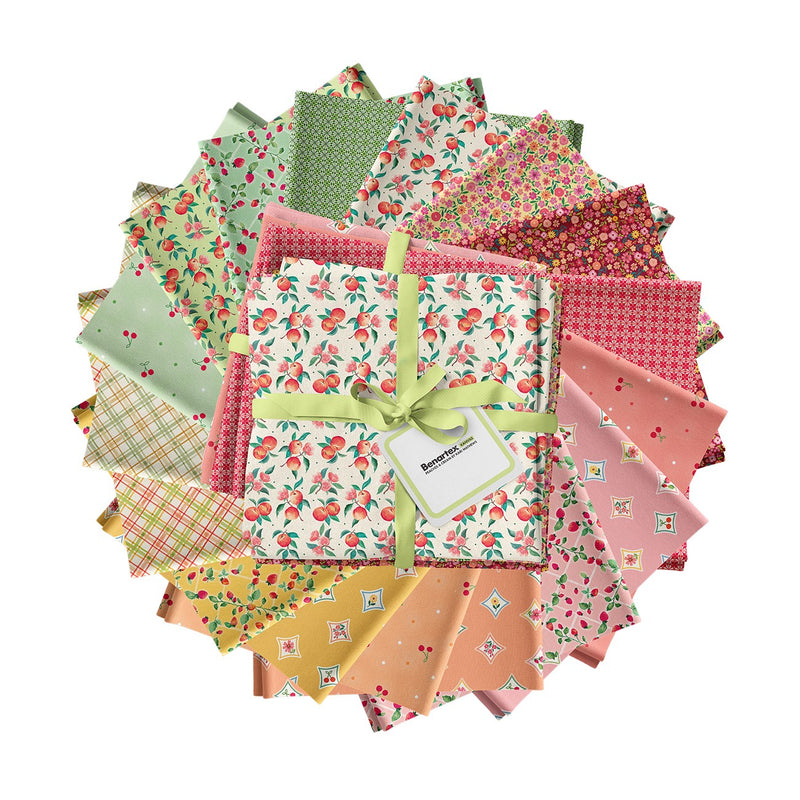 Peaches & Cream 17pc Fat Quarters