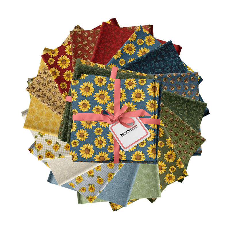 Sunflower Days 16pc Fat Quarter