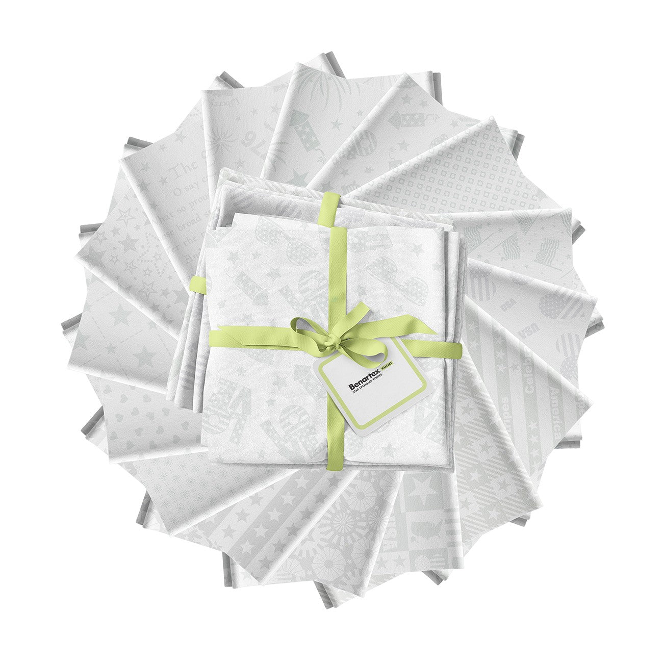 Star Spangled Whites 16pc