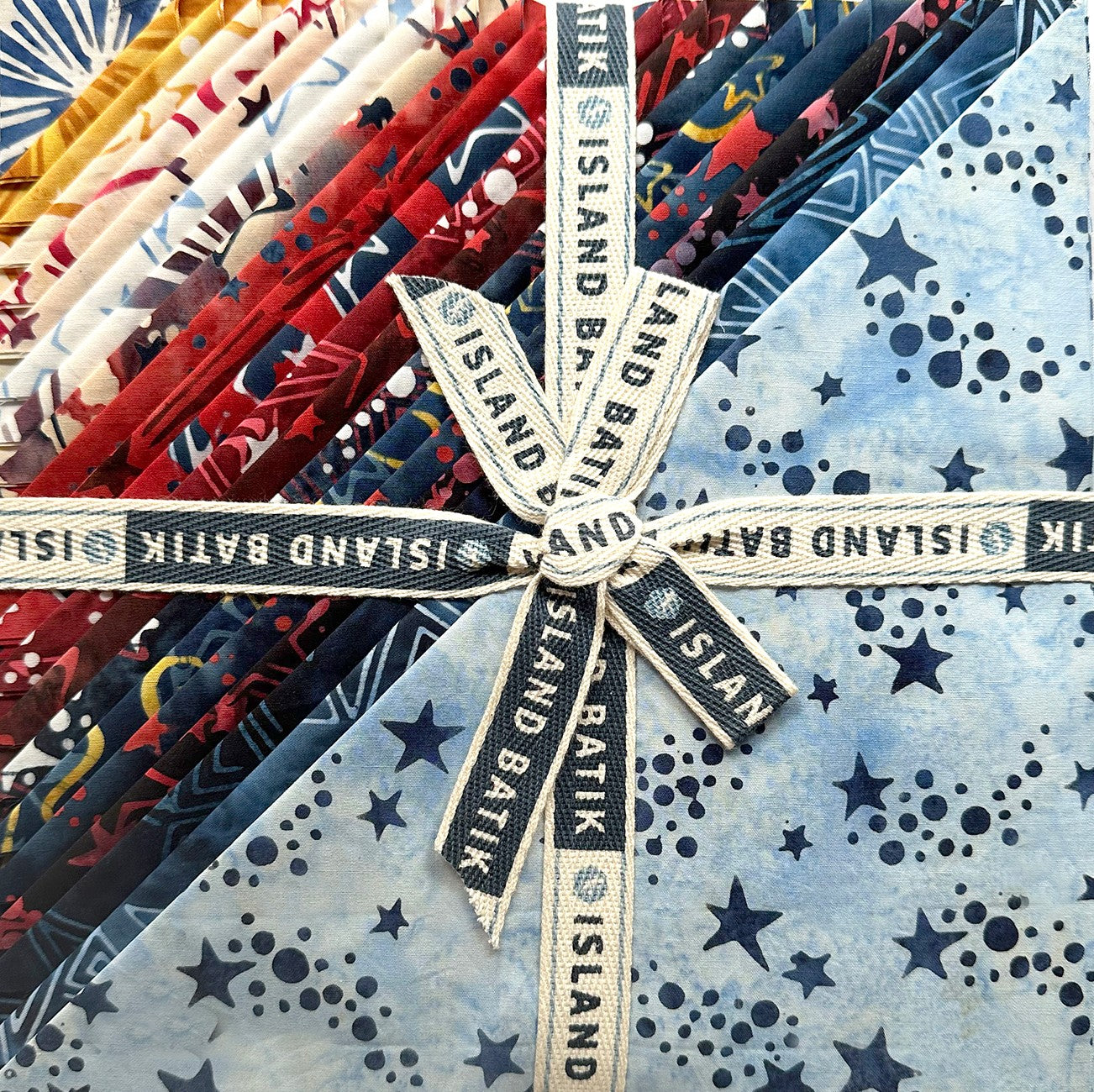 10in Squares Freedom Rings 42pcs 2 Pieces of Each Print