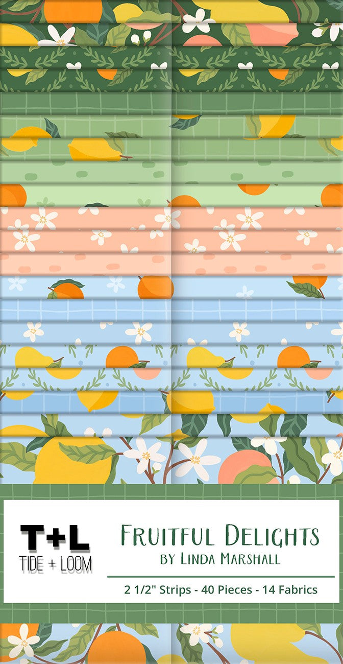Fruitful Delights 40pcs, 2-4 Pieces of Each Print