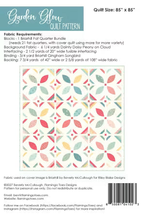 Garden Glow Quilt Pattern