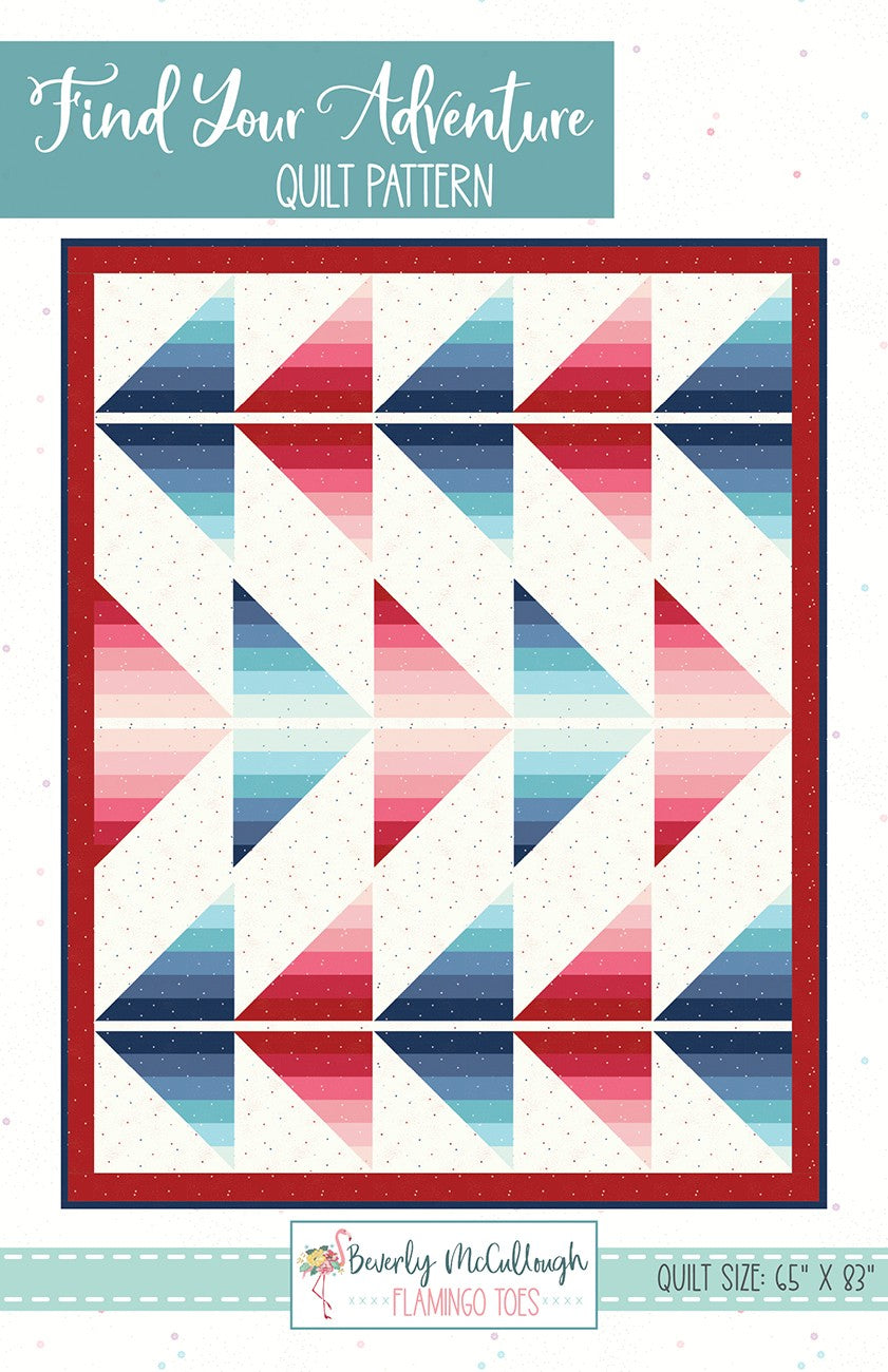 Find Your Adventure Quilt Pattern