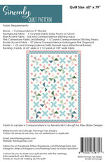 Sincerely Quilt Pattern