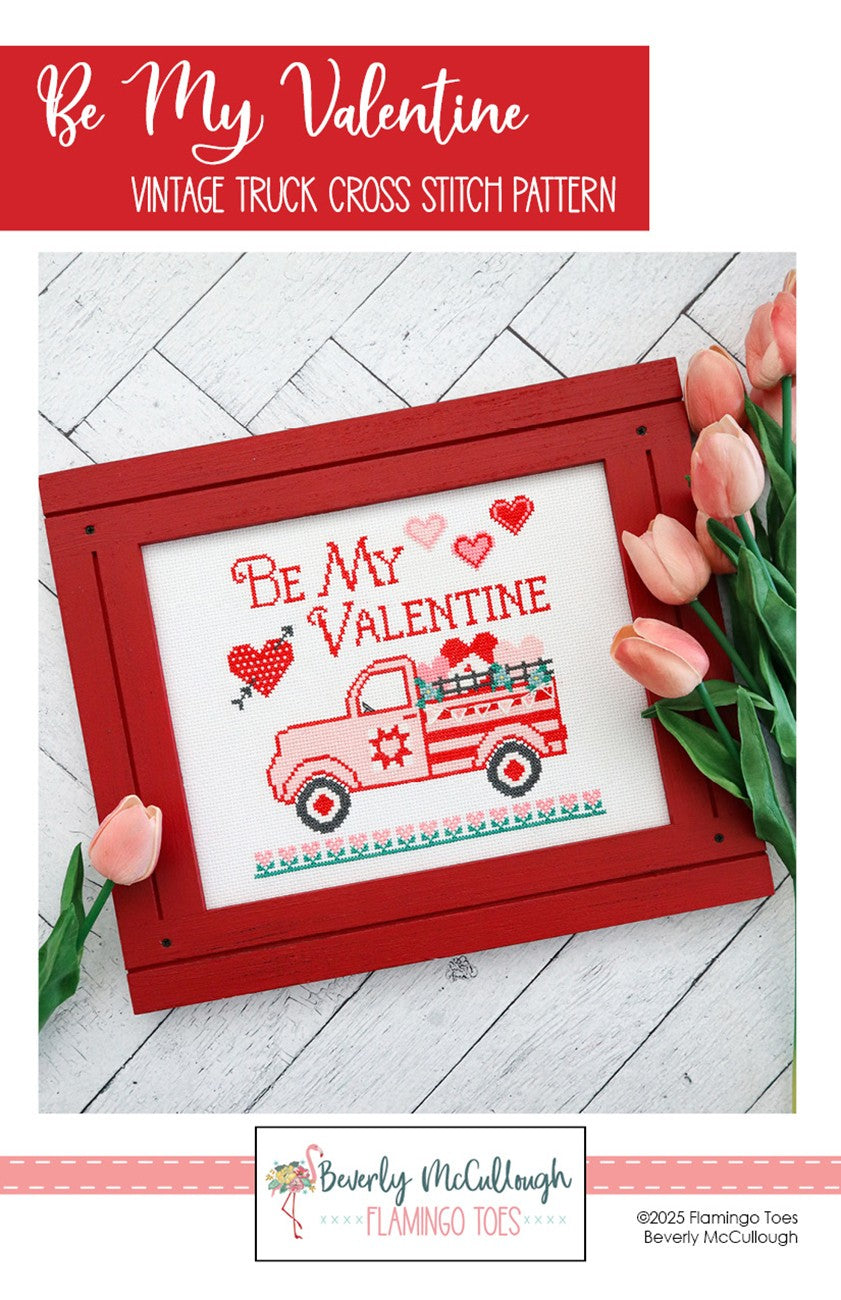 Be My Valentine Cross Stitch Pattern