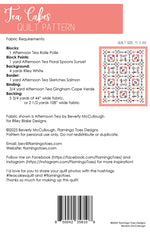 Tea Cakes Quilt Pattern