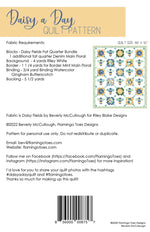 Daisy a Day Quilt Pattern