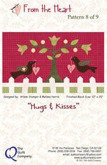 From The Heart Hugs & Kisses Block 8 Block of the Month
