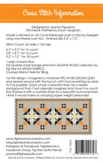 Pecan Blossoms Cross Stitch