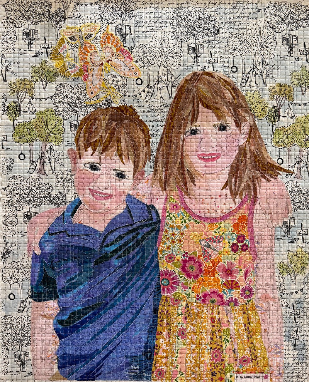 Best Buddies Collage by Laura Heine