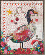 Christmas Goose Collage Pattern by Laura Heine