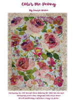 Color Me Peony Collage Pattern