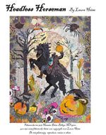 Headless Horseman Collage Pattern