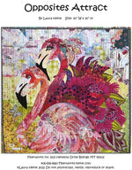 Opposites Attract Collage Pattern by Laura Heine