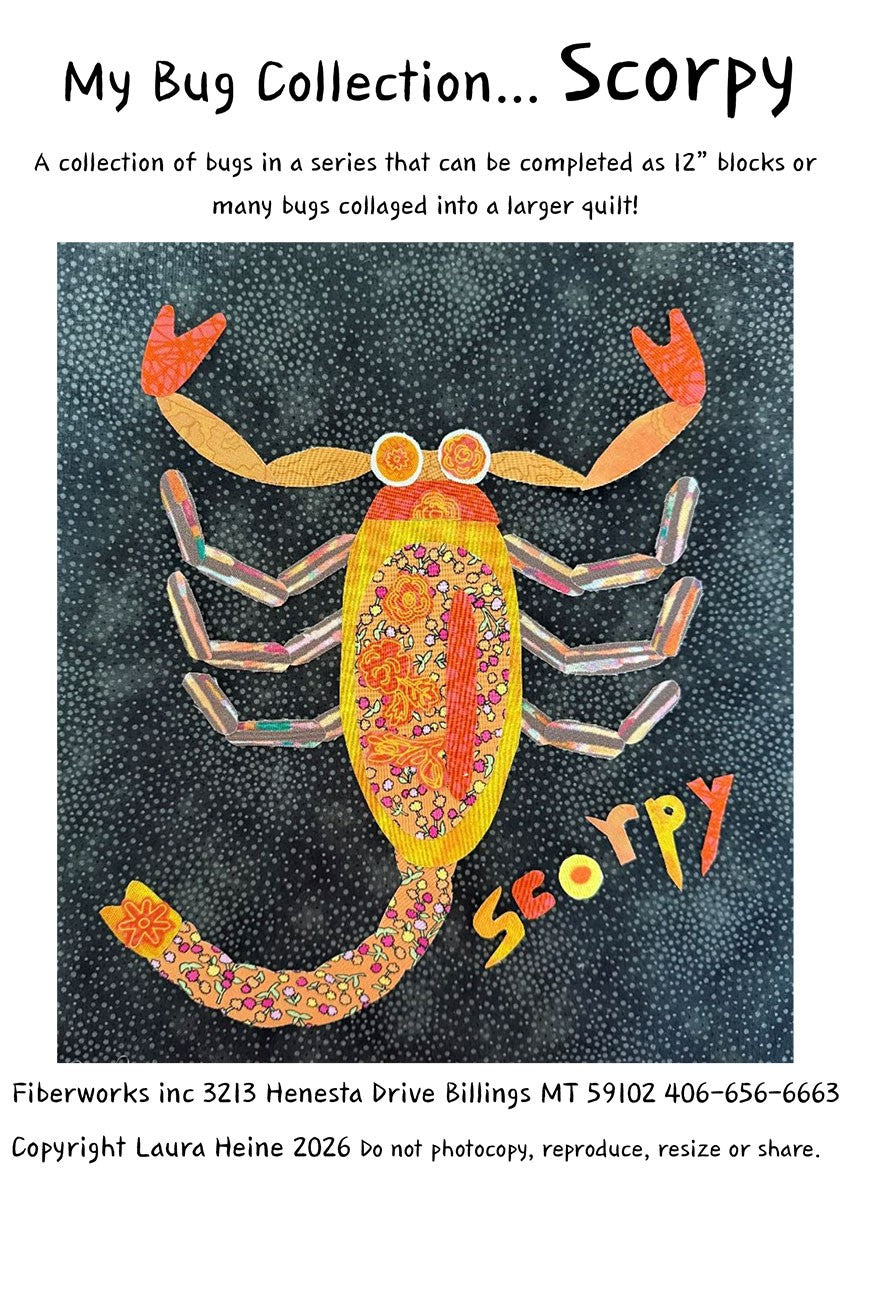 My Big Collection...Scorpy Scorpion Collage Pattern