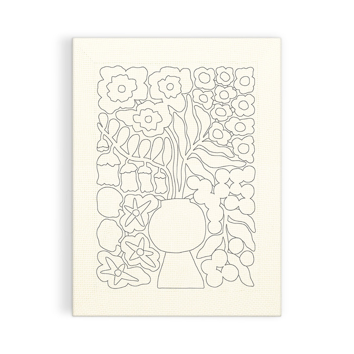 Punch Needle Kit Blooming Wildflowers