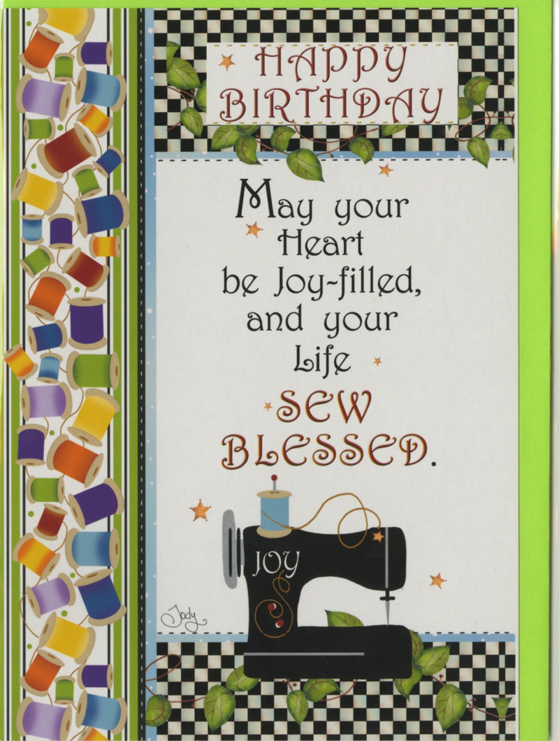 Happy Birthday Sewing Machine