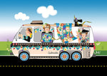 Quiltmobile Greeting Card