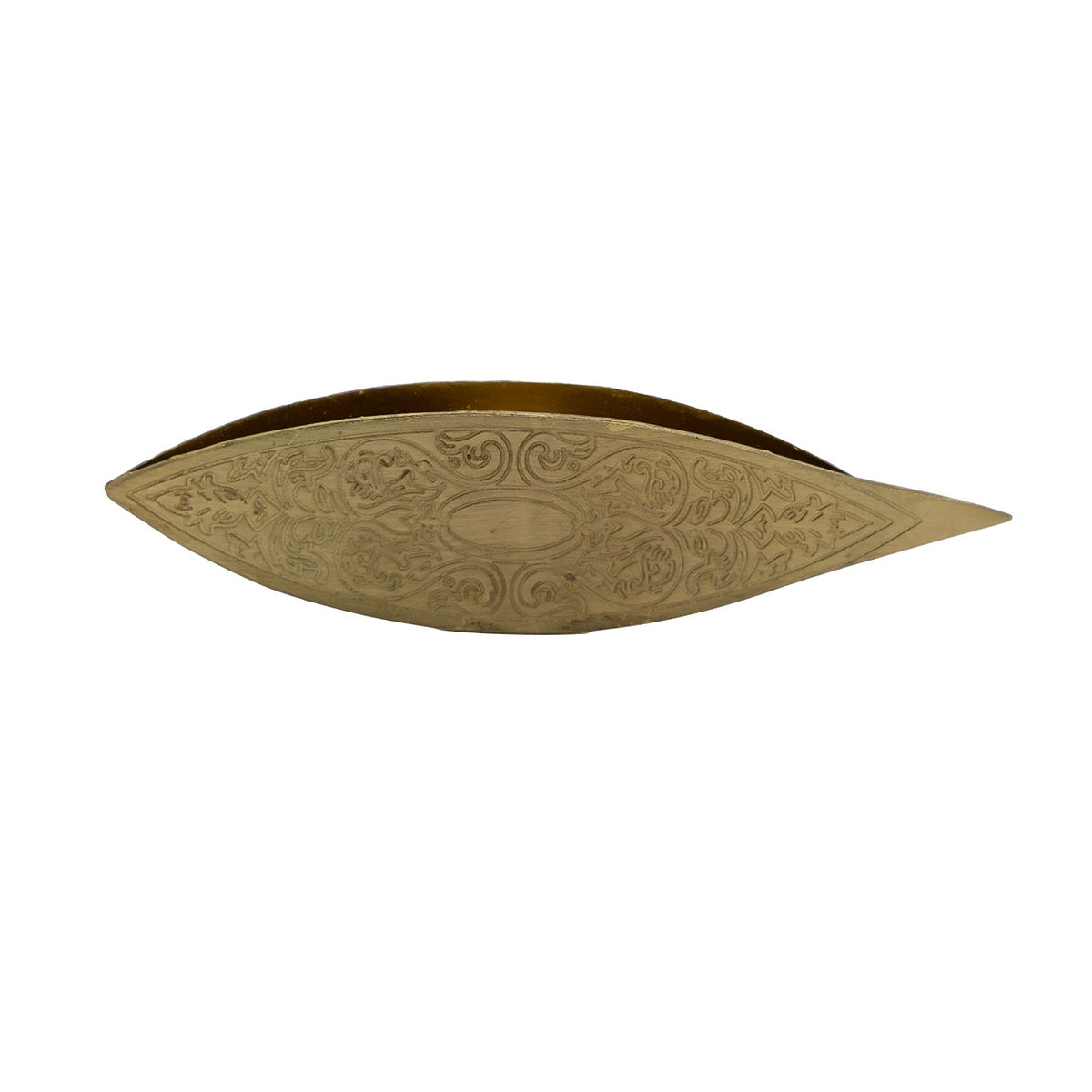 Tatting Shuttle Engraved Victorian Bronze
