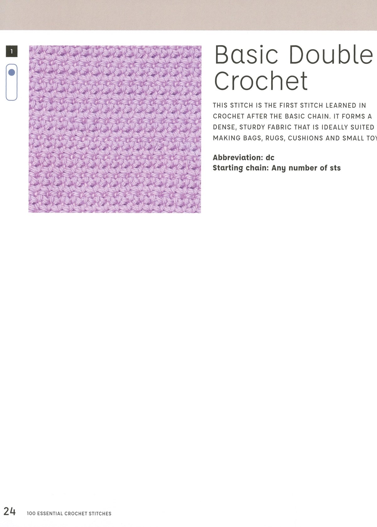 100 Essential Crochet Stitches