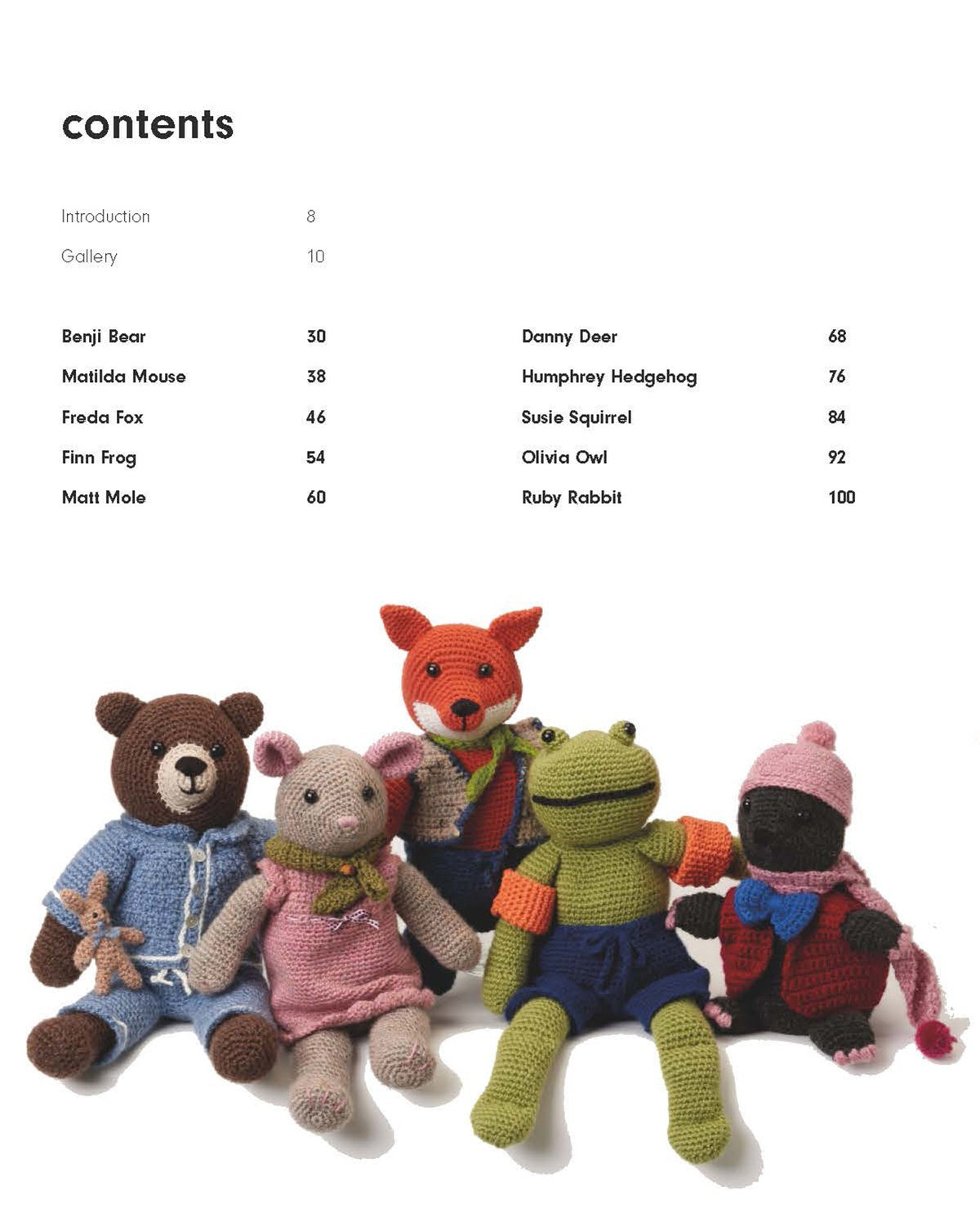 Cute Crocheted Woodland Creatures