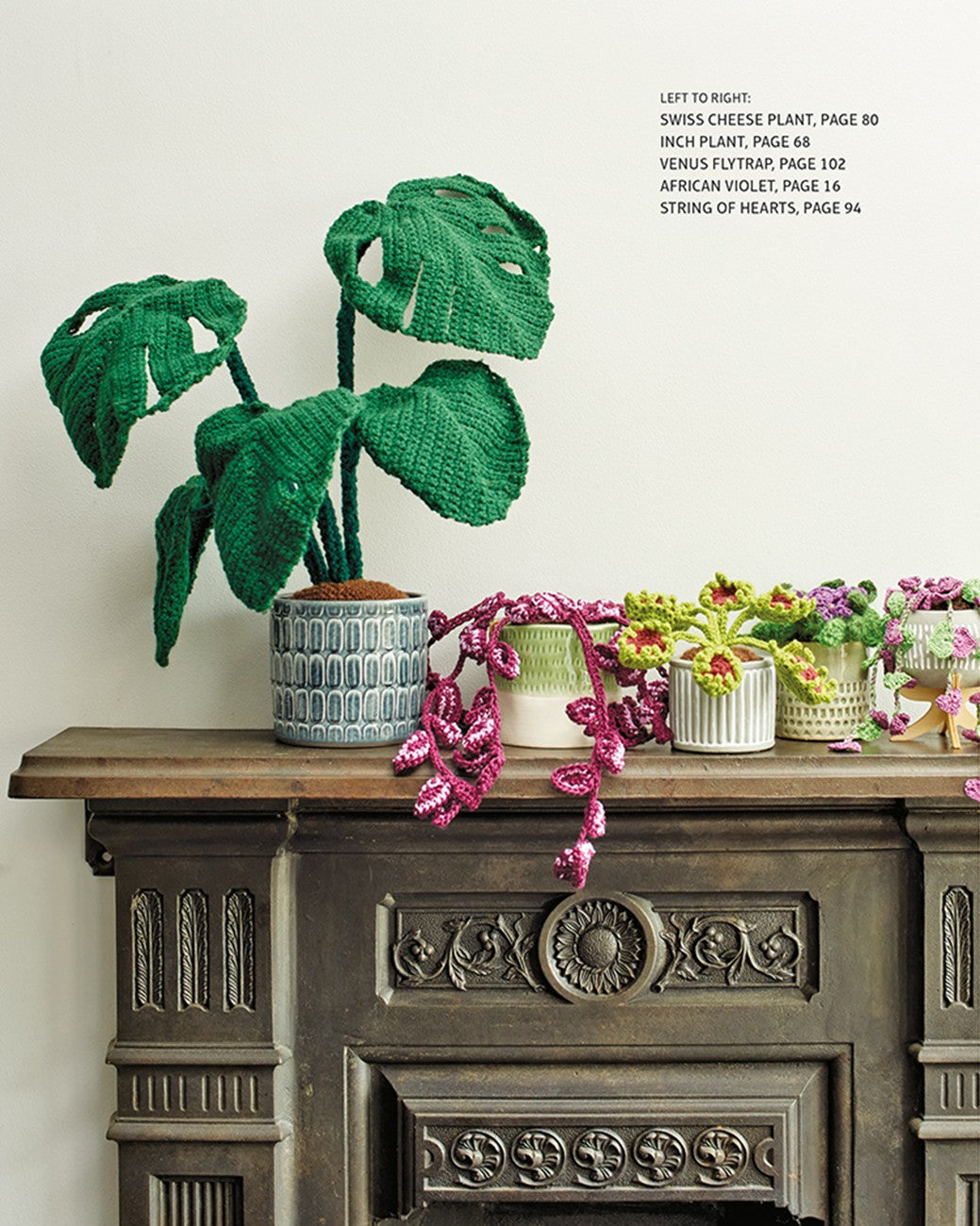 Crocheted Houseplants