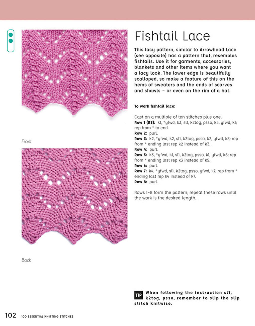 100 Essential Knitting Stitches